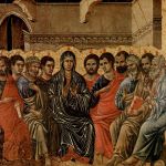 Duccio di Boninsegna: "Pentecoste". 1308. Siena.