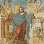 Lorenzo Lotto: "Cristo come una vite". Trescore. 1523 c. part.